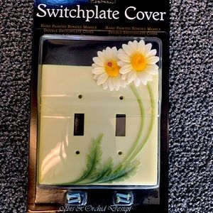 Daisy and ladybug double switch plate new in package